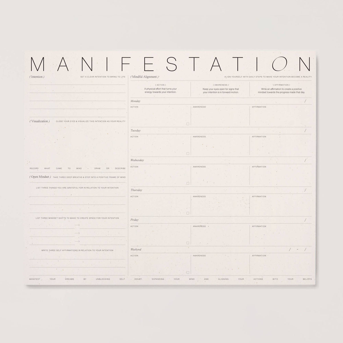 Manifestation Pad