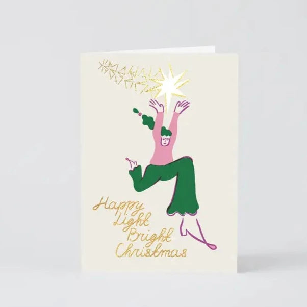 Happy Light Bright Christmas Card