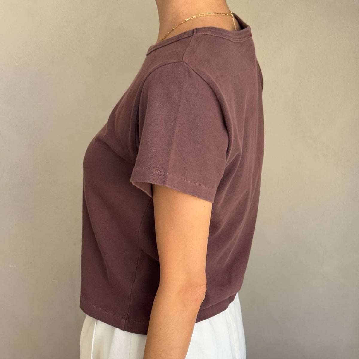 Little Boy Tee in Espresso