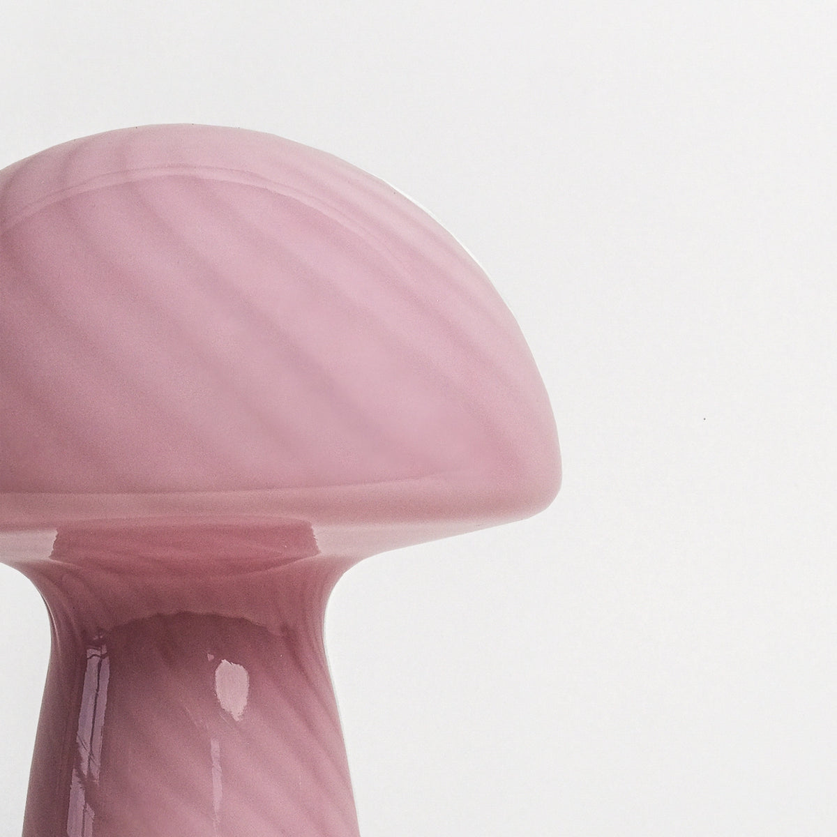 Mushroom Lamp in Pink