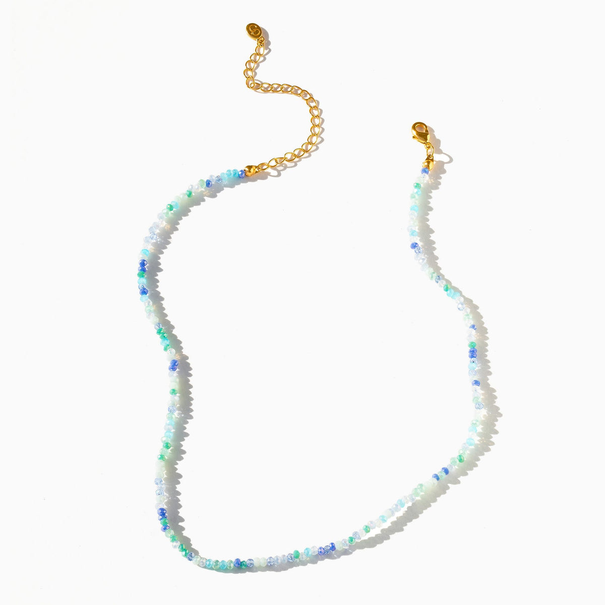 Blue Lagoon Beaded Necklace