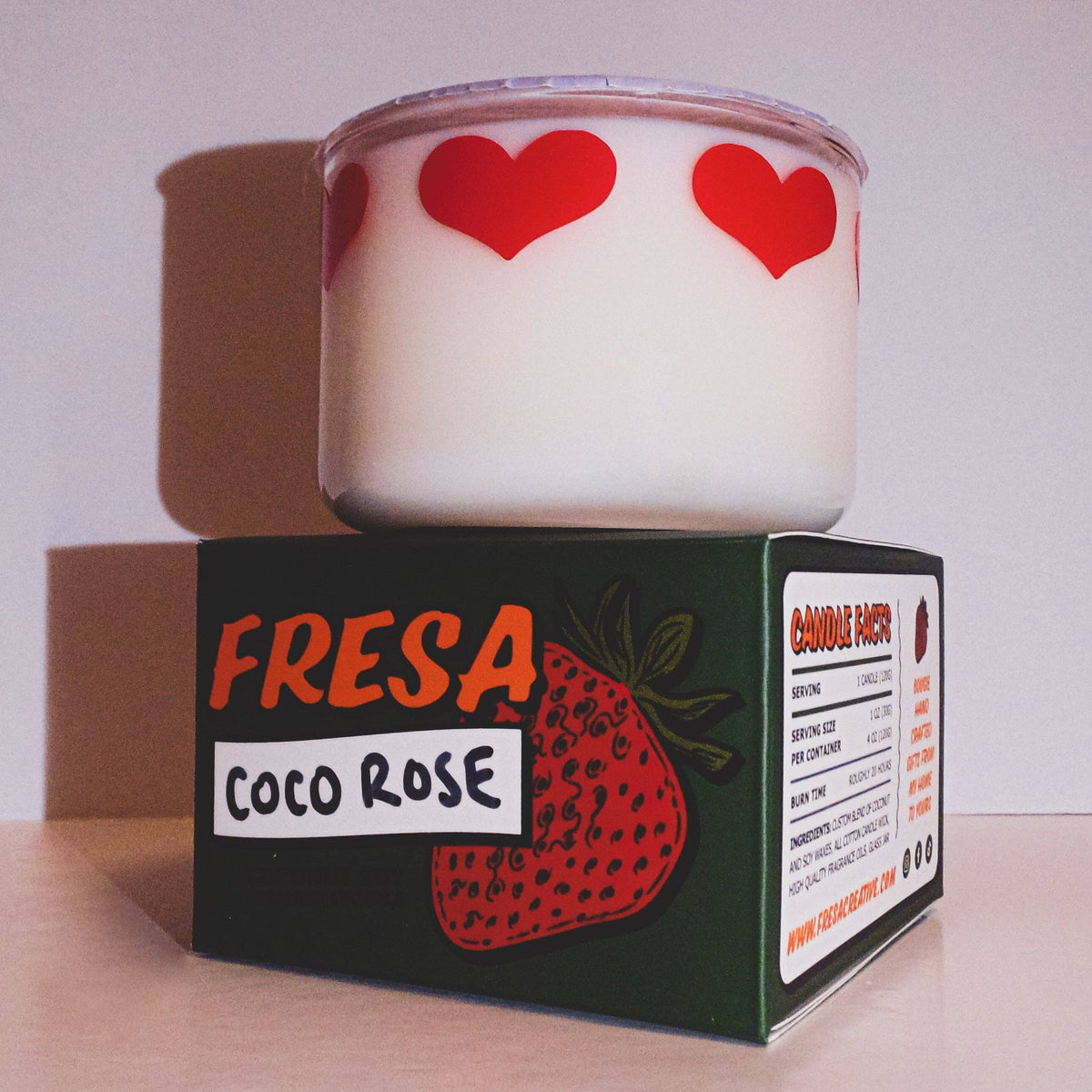 Coconut Rose Candle