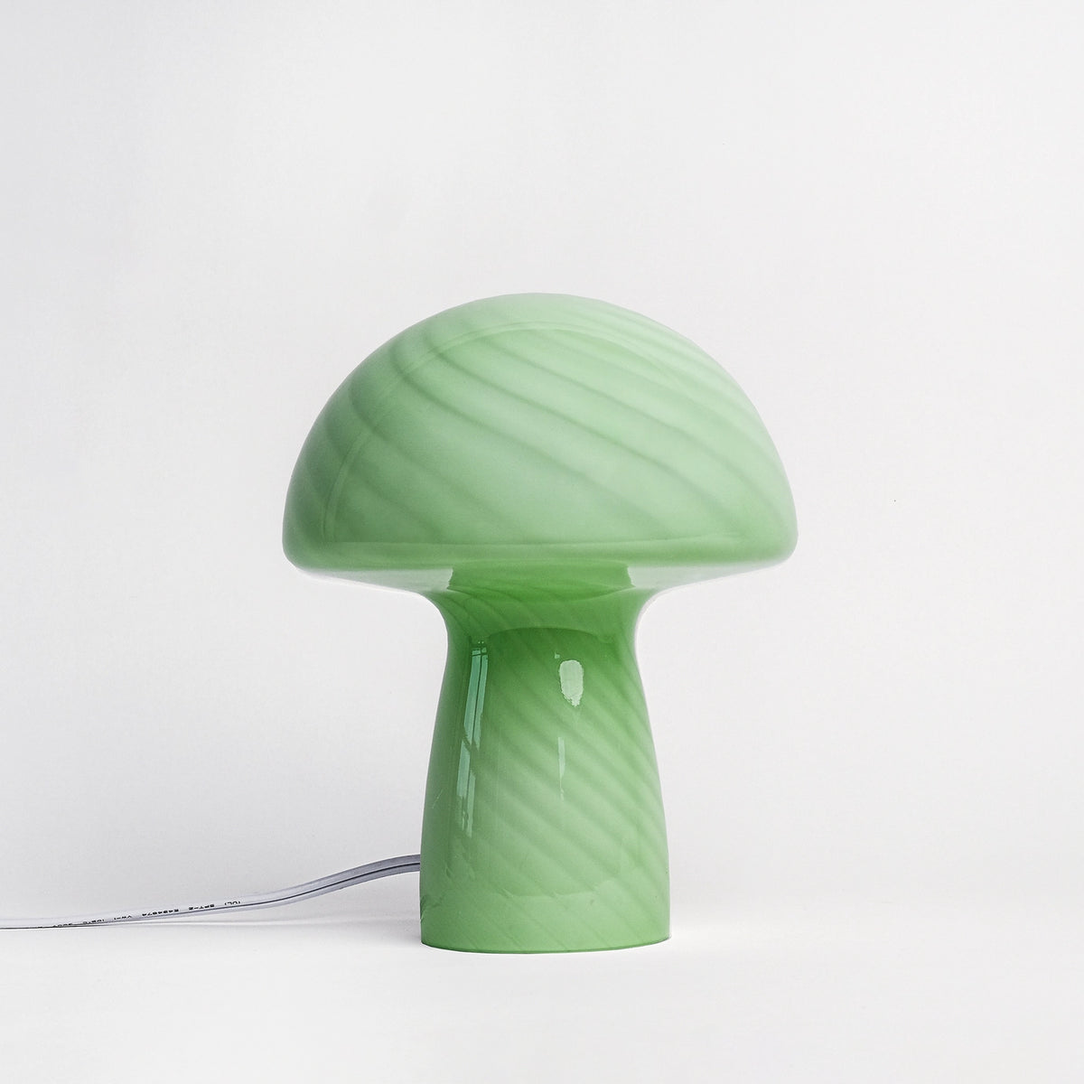 Mushroom Lamp in Green
