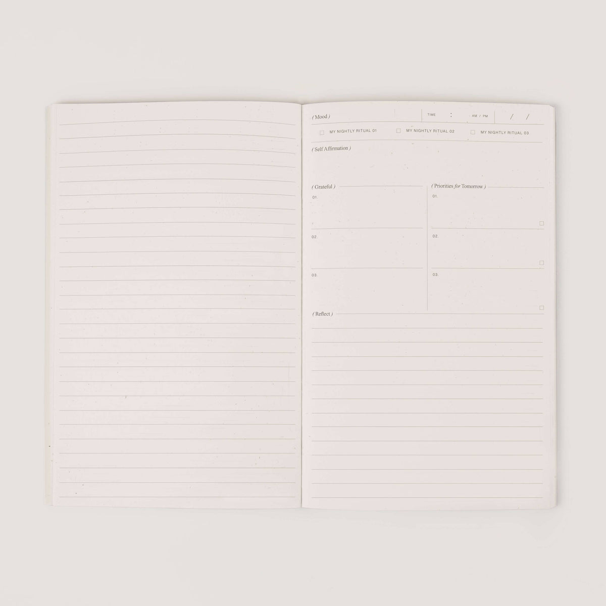 Night Routine Journal