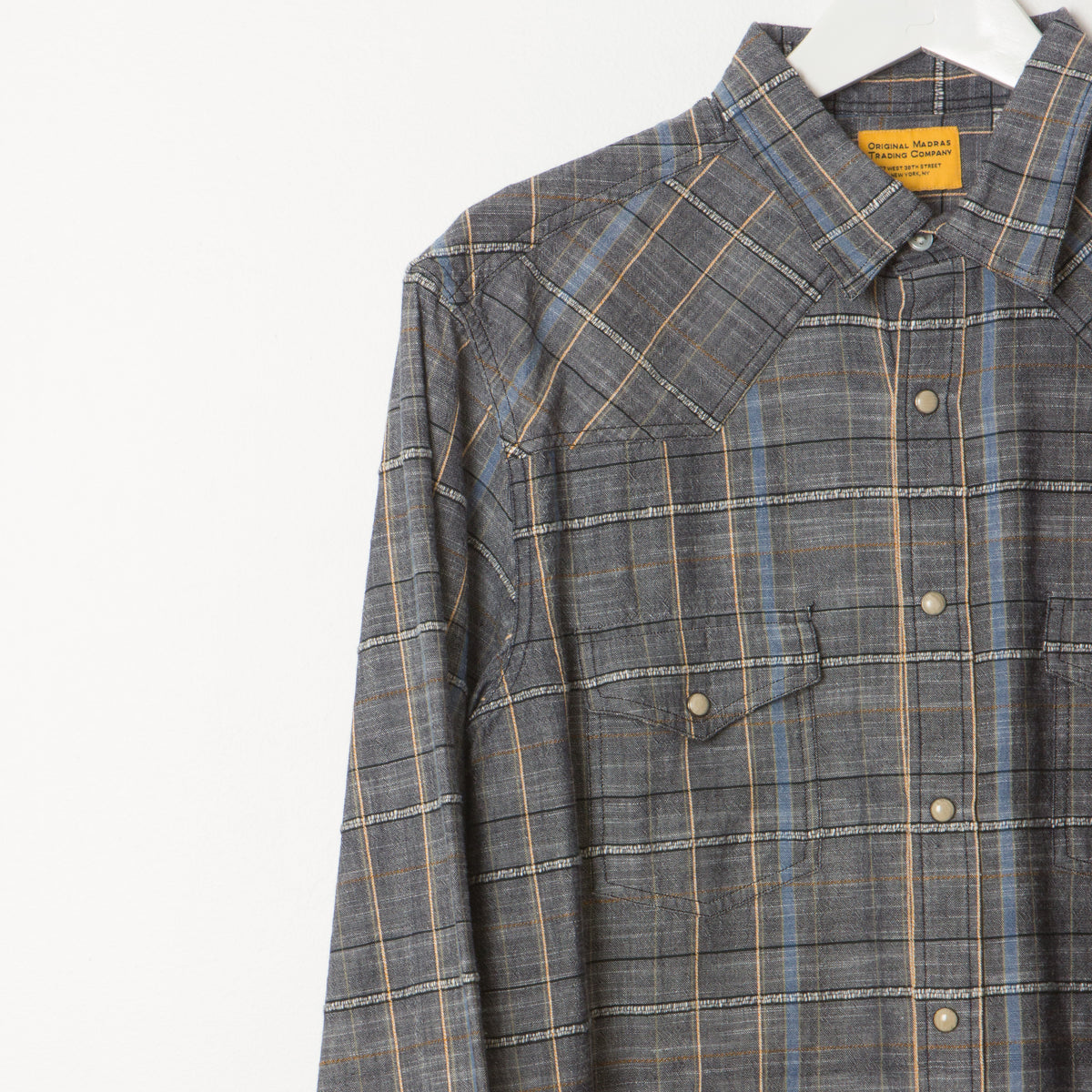 Western Shirt in Ram Plaid