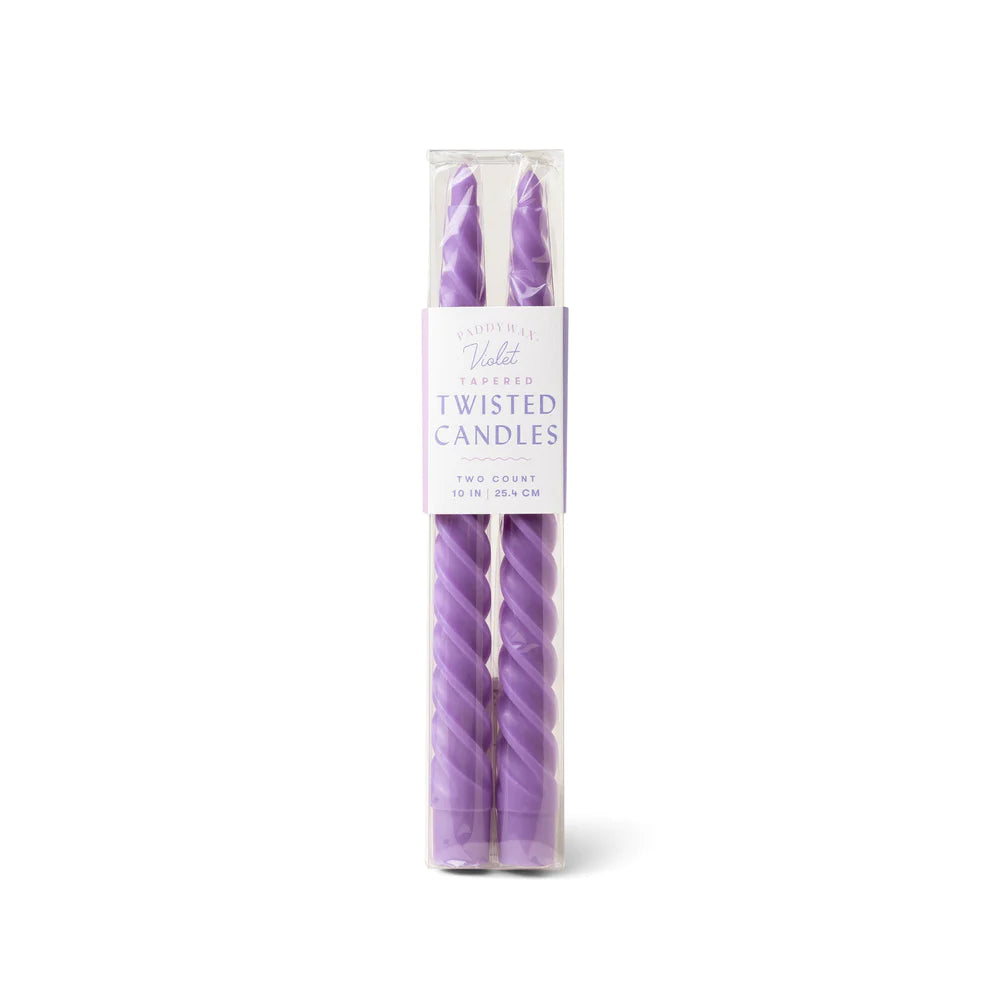 Twisted Taper Candles