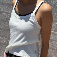 Dana Cami in Vintage White