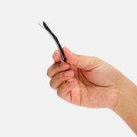 Slides in Wavy Cream + Black