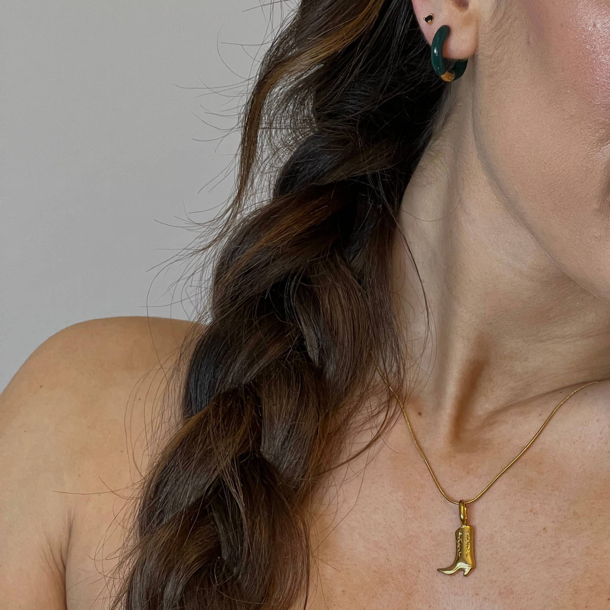 Boot Necklace