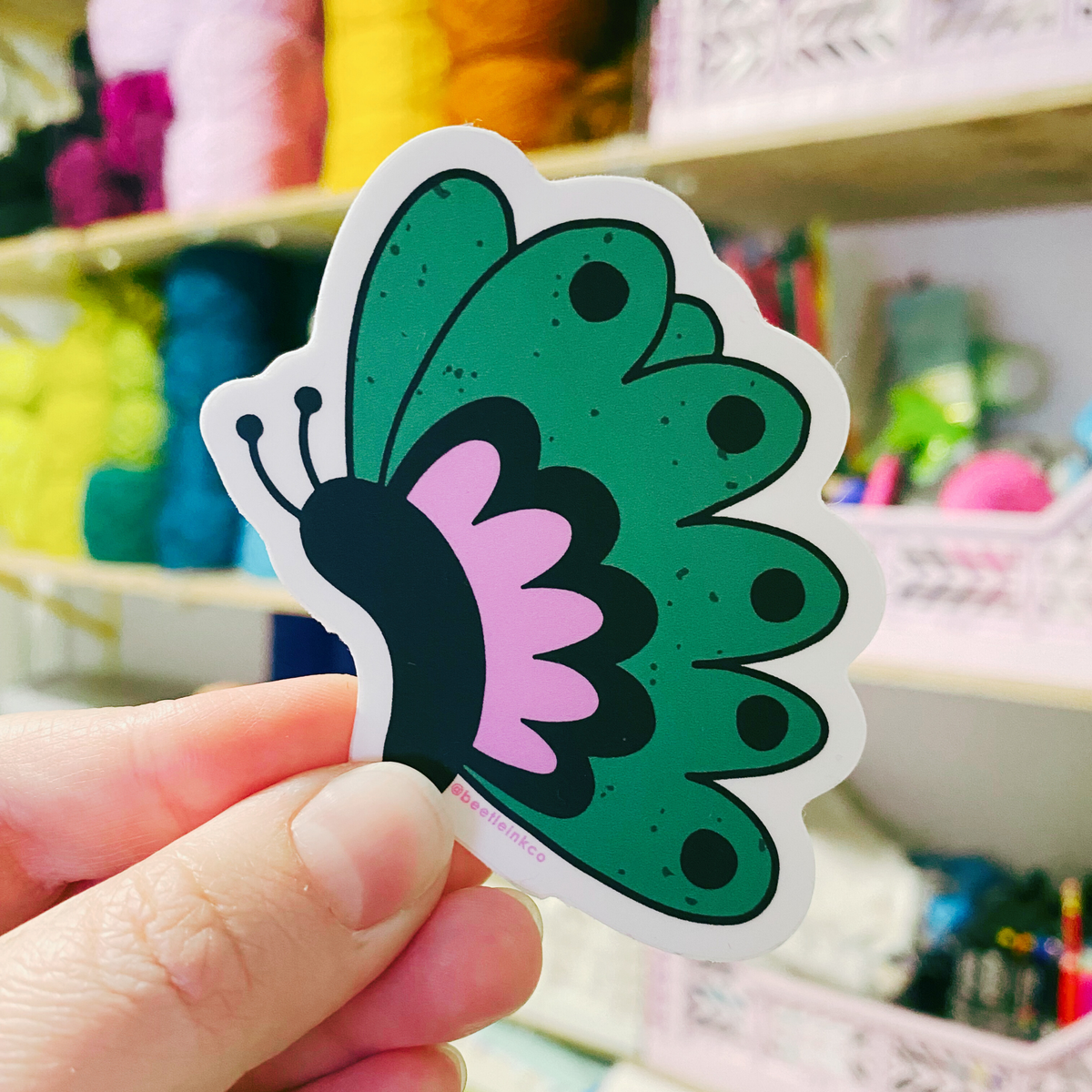 Butterfly Sticker