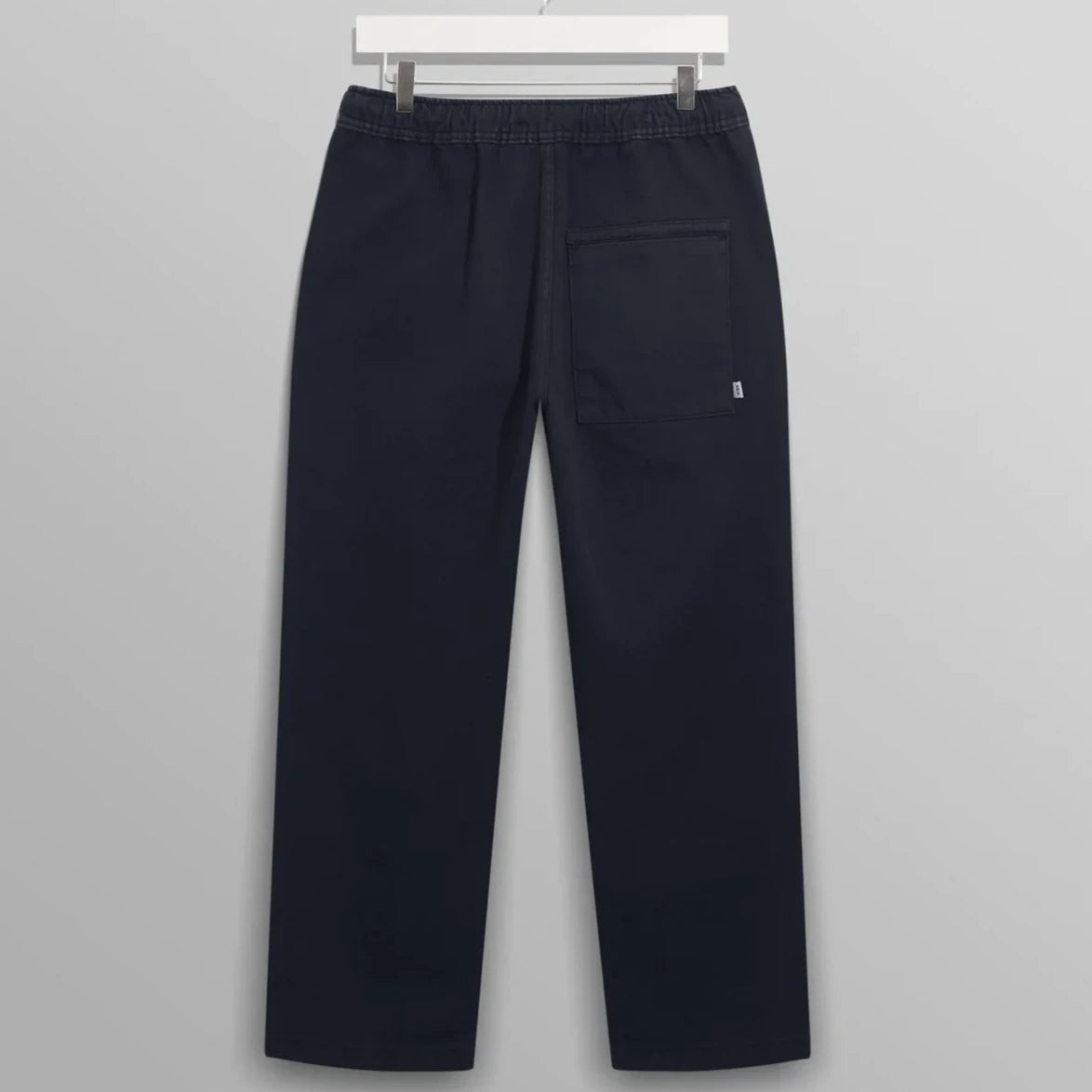 Kurt Organic Twill Trouser in Navy
