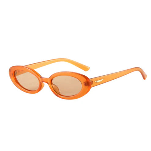 Abyss Sunglasses in Tangerine