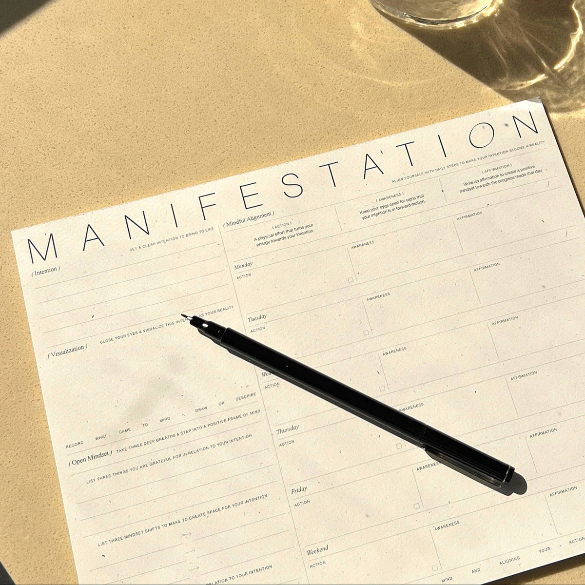 Manifestation Pad