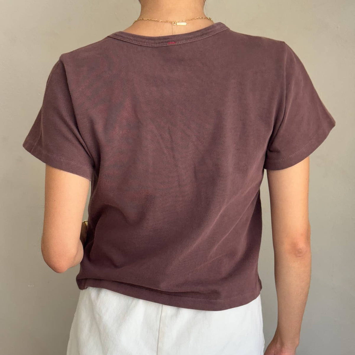 Little Boy Tee in Espresso