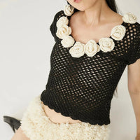 Makalu Top in Black