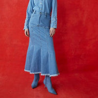 Lucille Denim Skirt