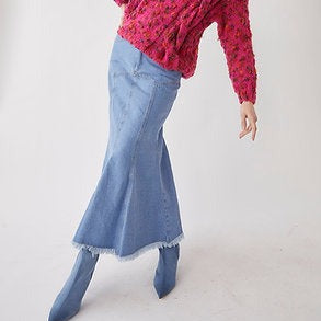 Lucille Denim Skirt