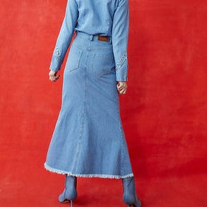 Lucille Denim Skirt