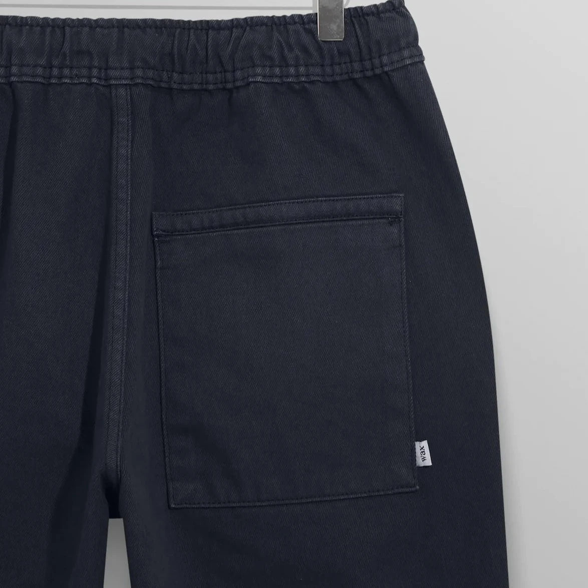 Kurt Organic Twill Trouser in Navy