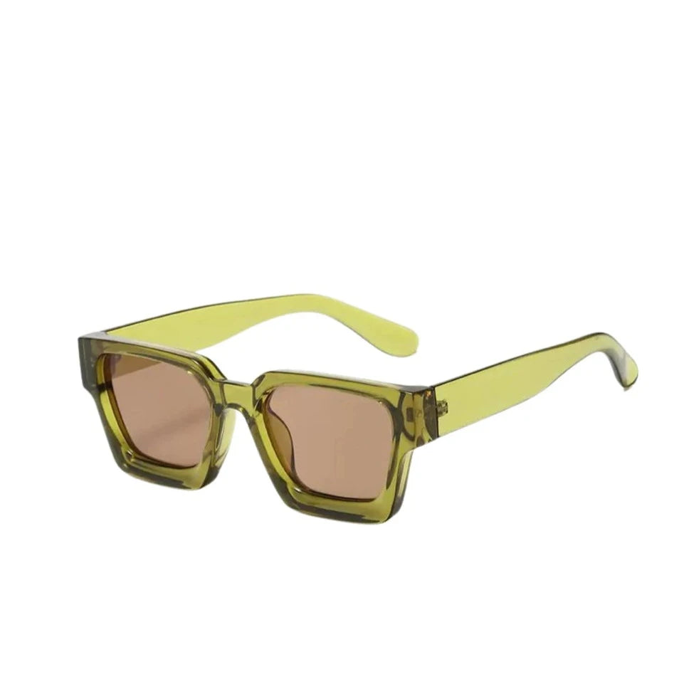 Disco Funk Sunglasses in Olive