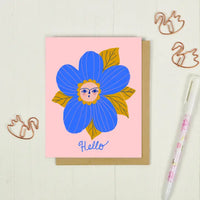 Hello Flower Card
