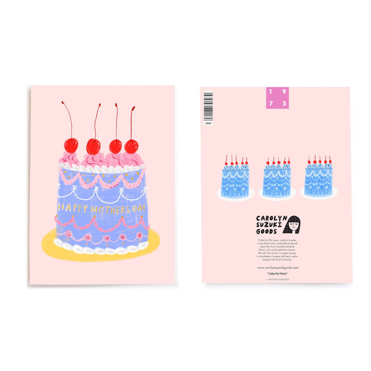 Cake For Mom Card