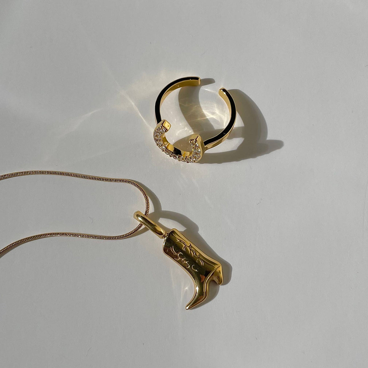 Boot Necklace