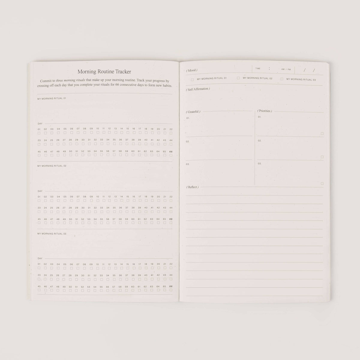 Morning Routine Journal