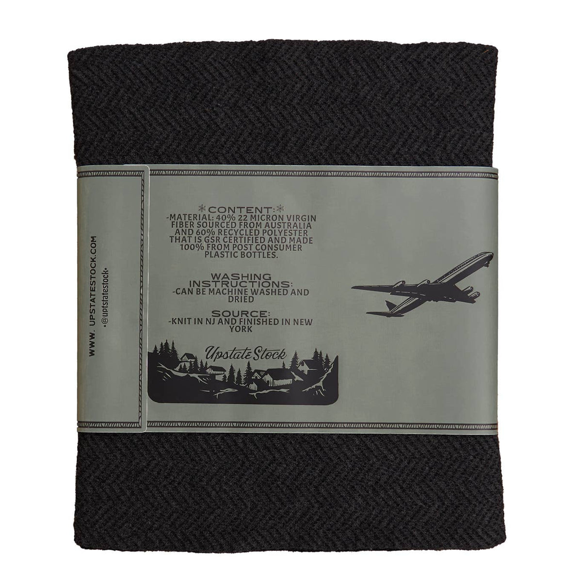 Terminal 4 Scarf in Black
