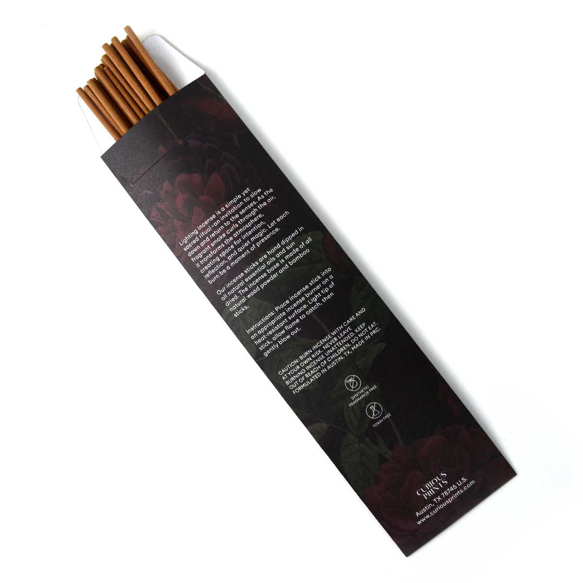 Witch's Rose Minty Rose Botanical Incense Sticks