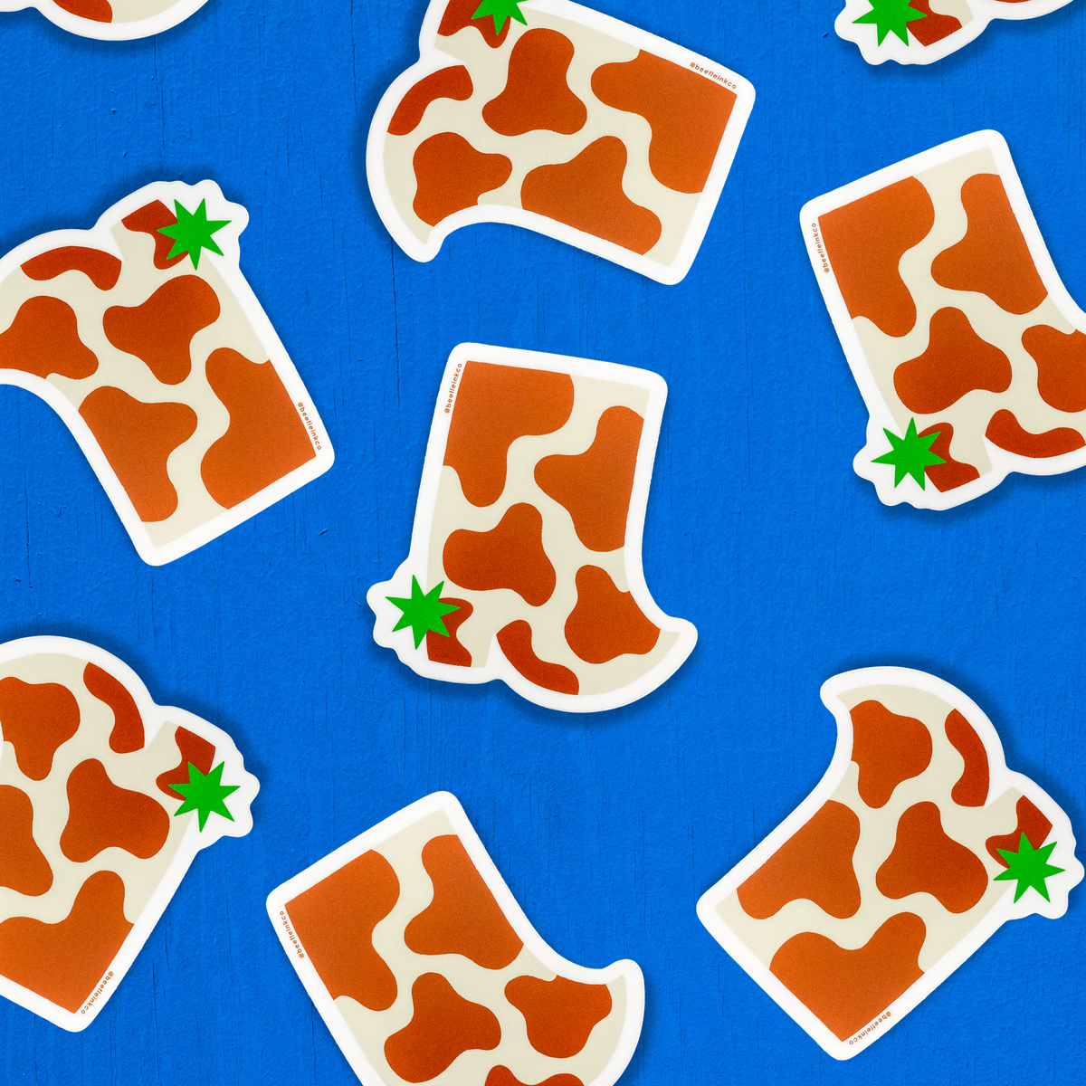 Cowboy Boot Sticker