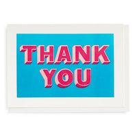 Thank You Type Card
