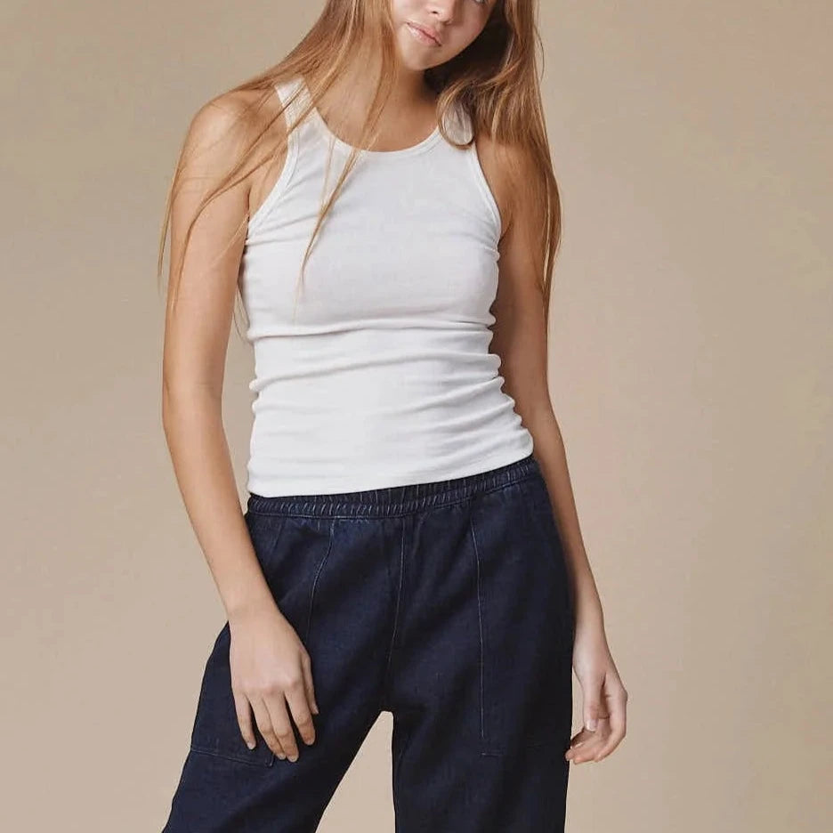 Alta Tank in Washed White