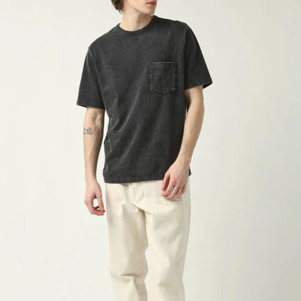 Garment Dye Tee in Black