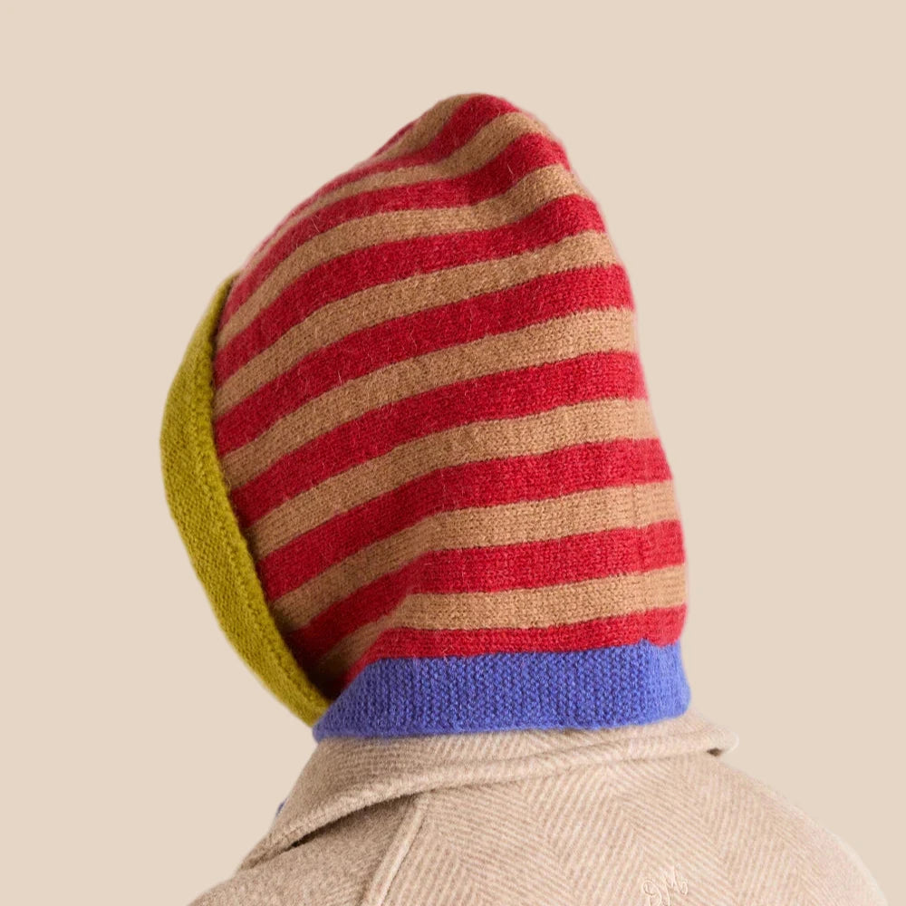 Striped Bonnet in Mix Stripe