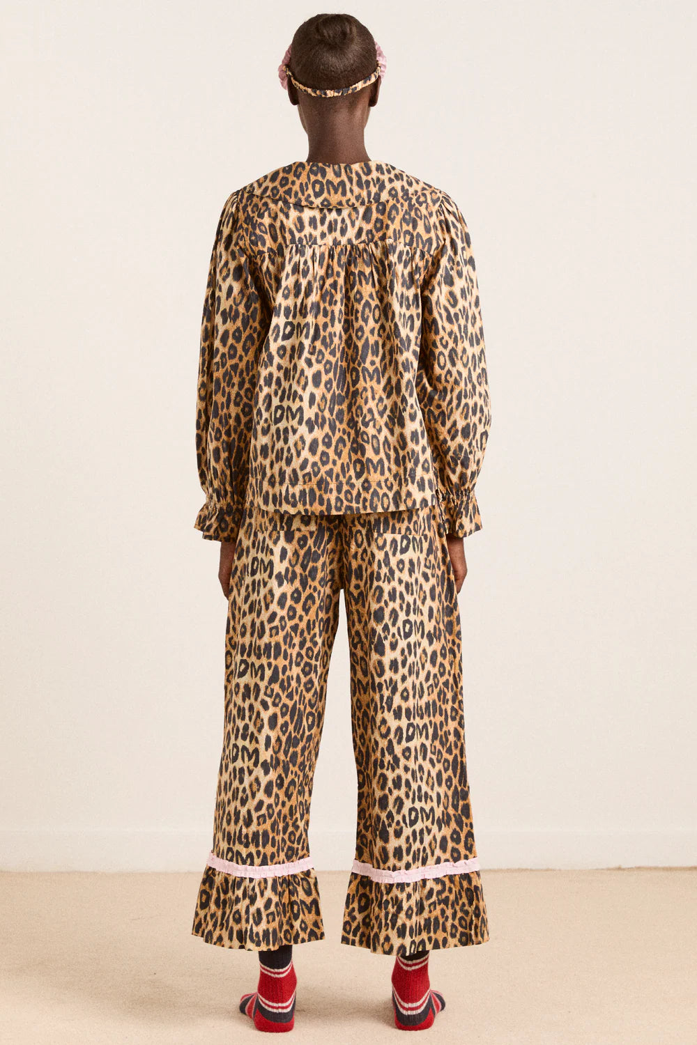 Felice PJ Set in Chocolate Leopard