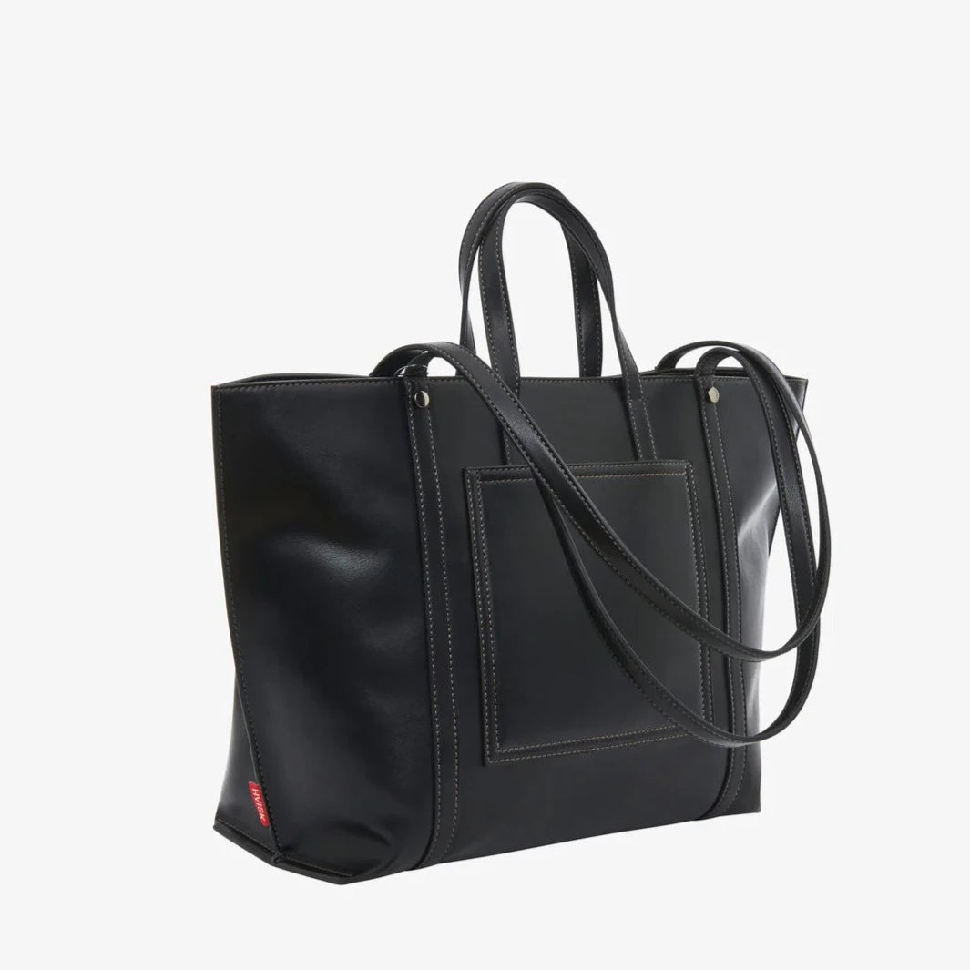 Boat Bag in Paved Black