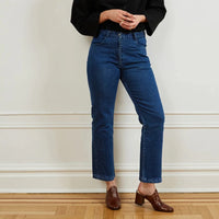 Cleo Jeans in Dark Indigo