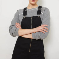 Madelyn Overalls in Black