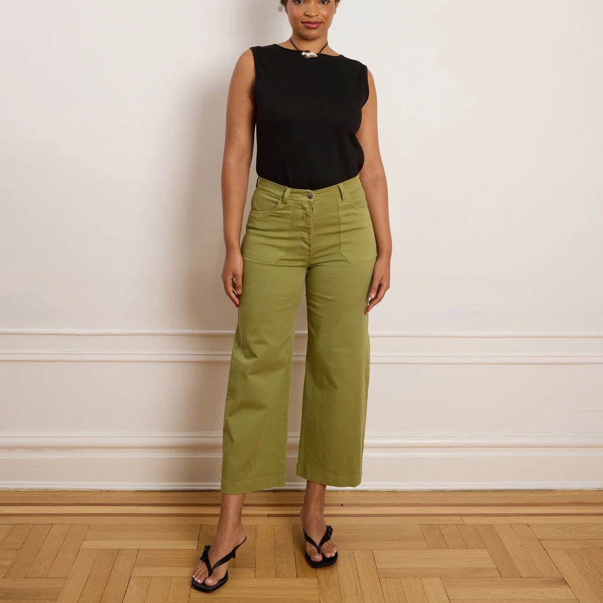 Simone Pants in Pistachio
