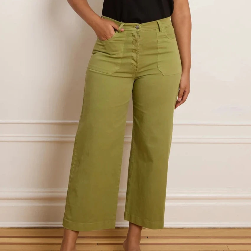 Simone Pants in Pistachio