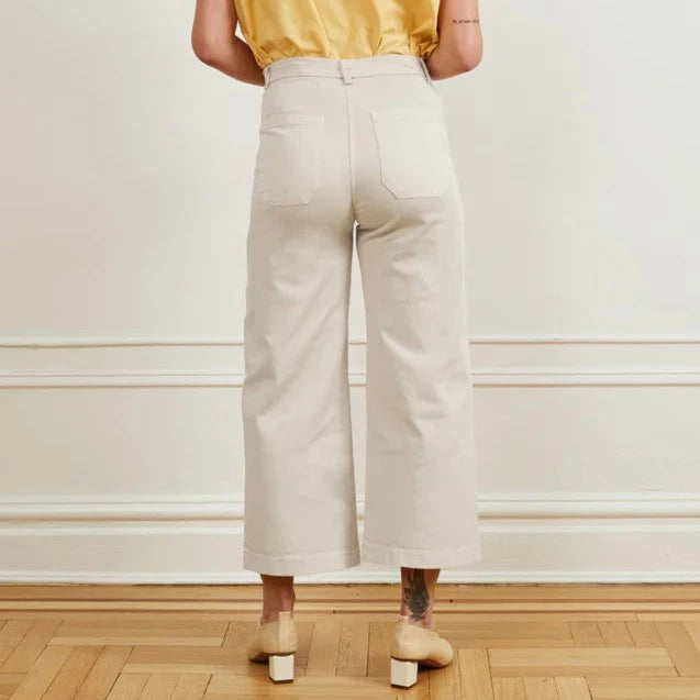 Simone Pants in Salt
