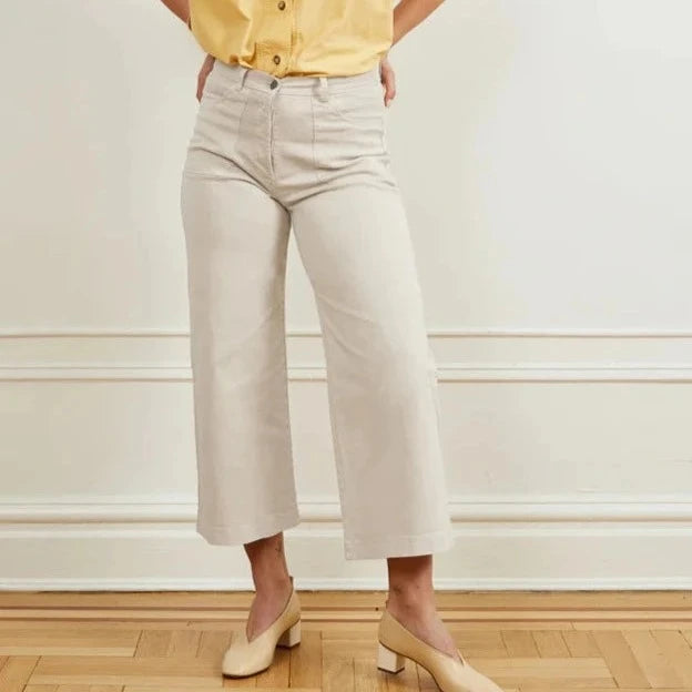 Simone Pants in Salt