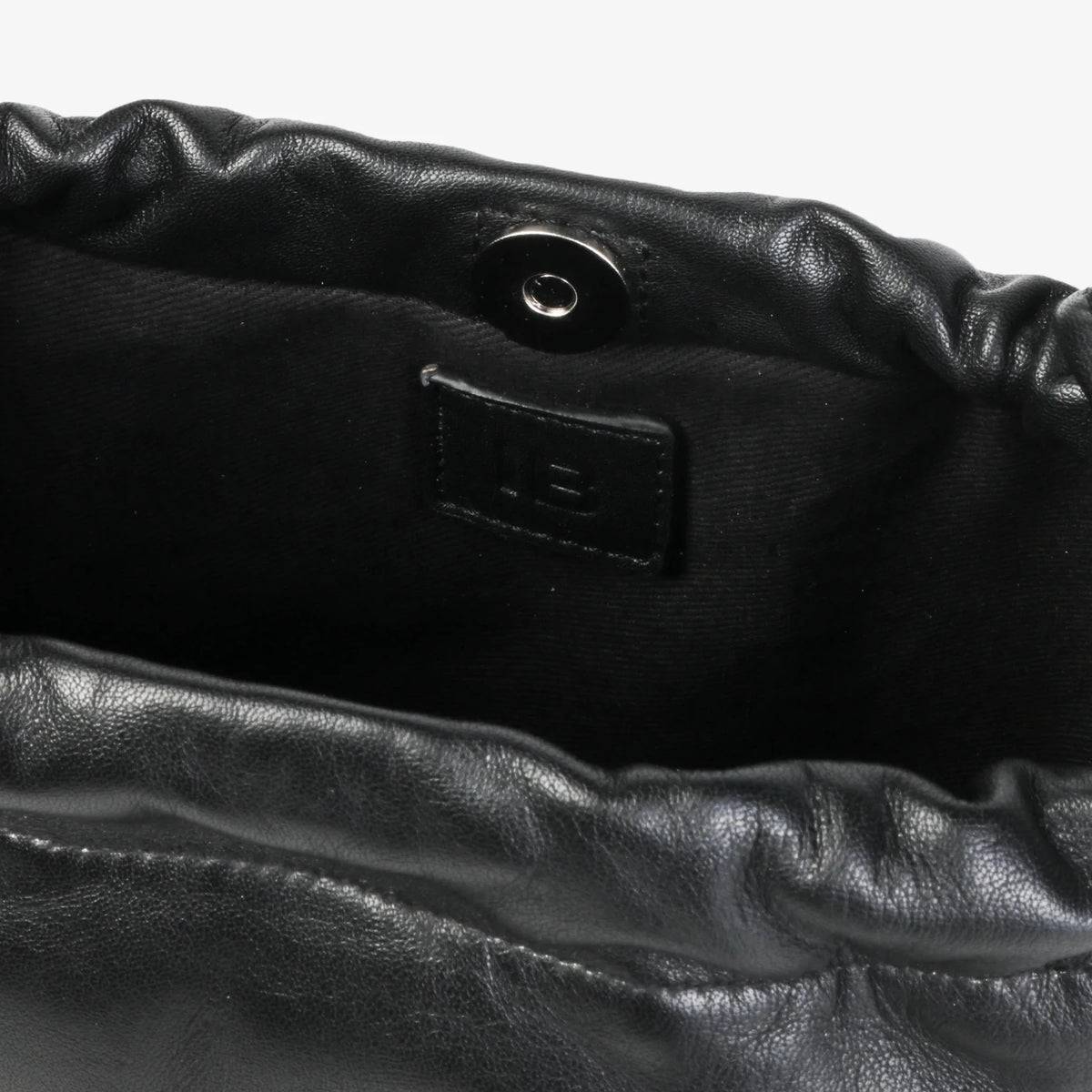 Carolina Drawstring Bag in Black