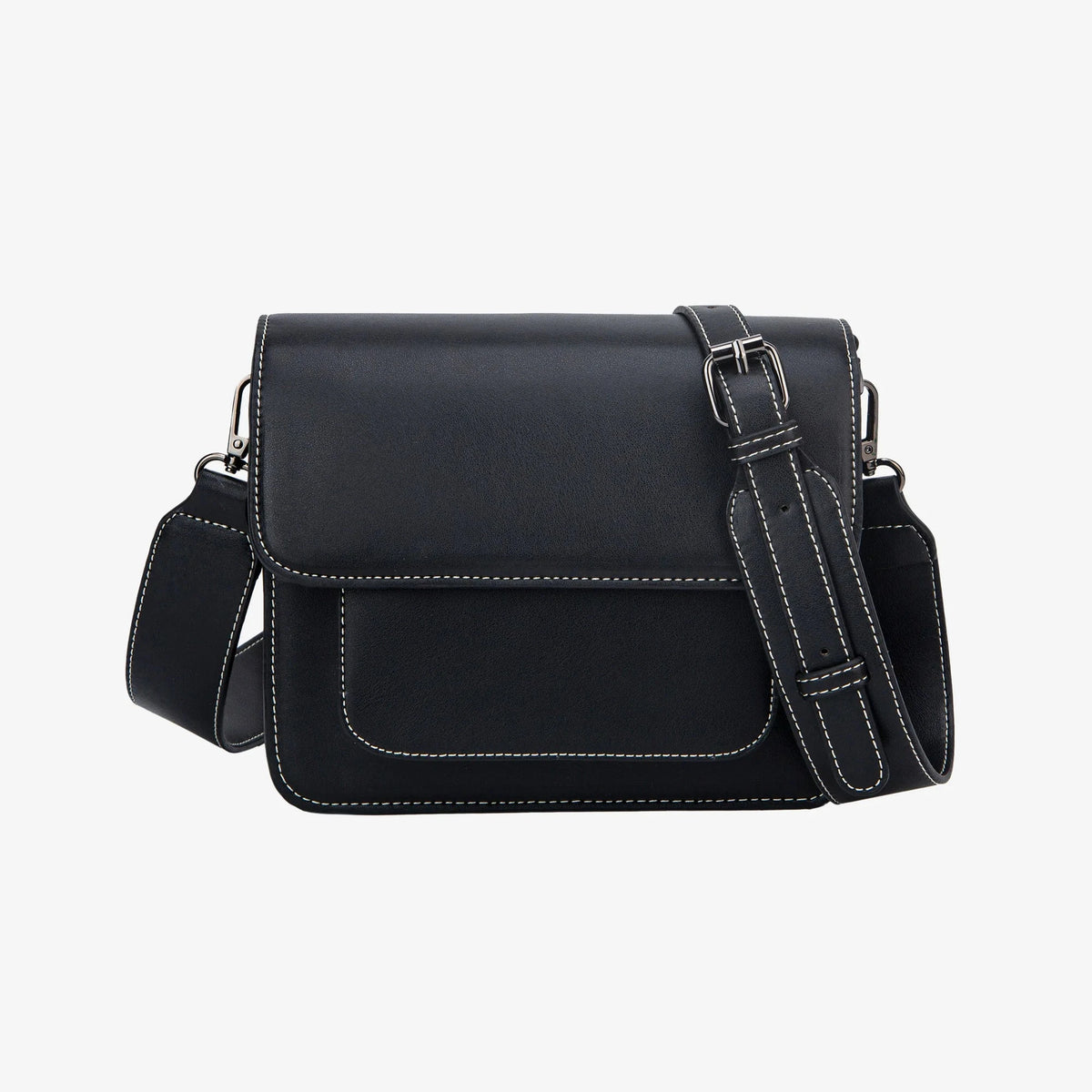 Cayman Pocket Bag in Contrast Black