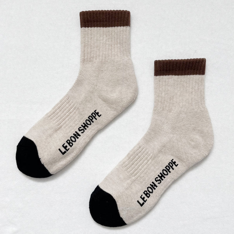 Color Block Girlfriend Sock