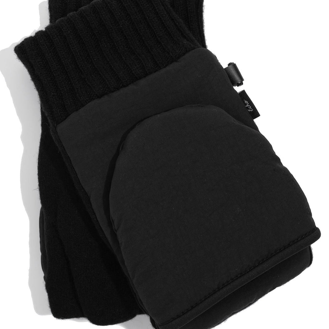 Cloud Puffer Pop Top in Black