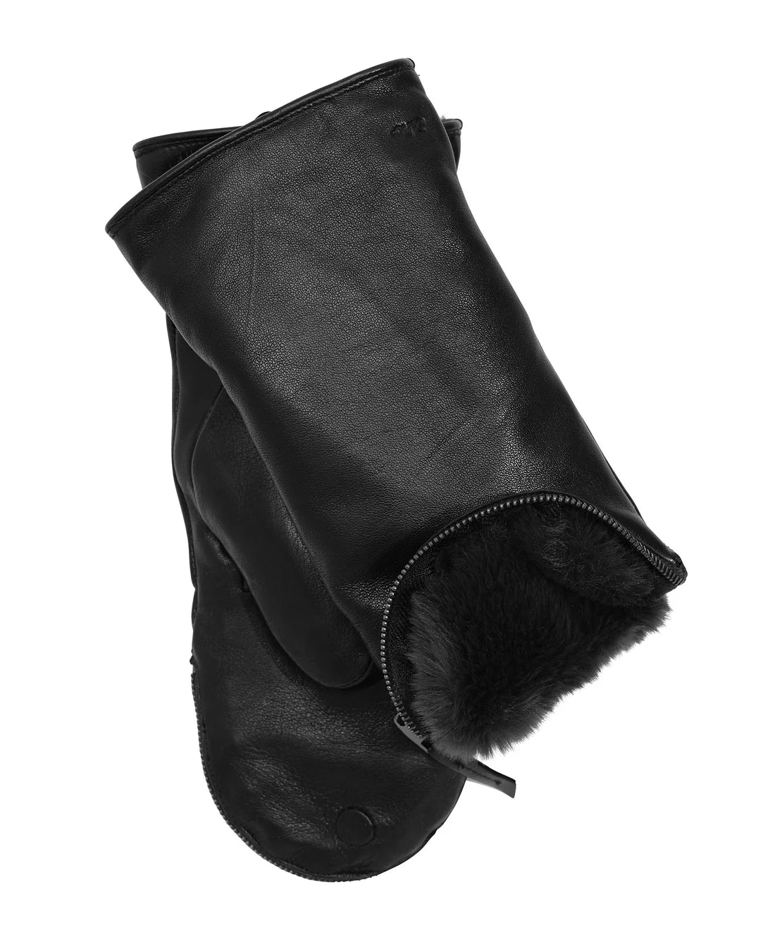 Zip Top Glove with Faux Fur