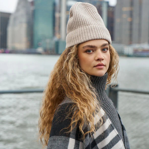 Basic Cardigan Stitch Beanie