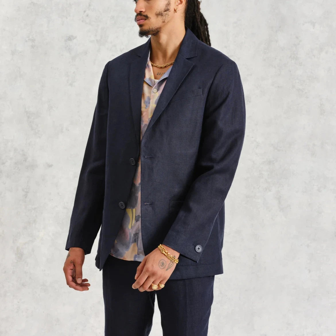 Fintry Blazer in Midnight